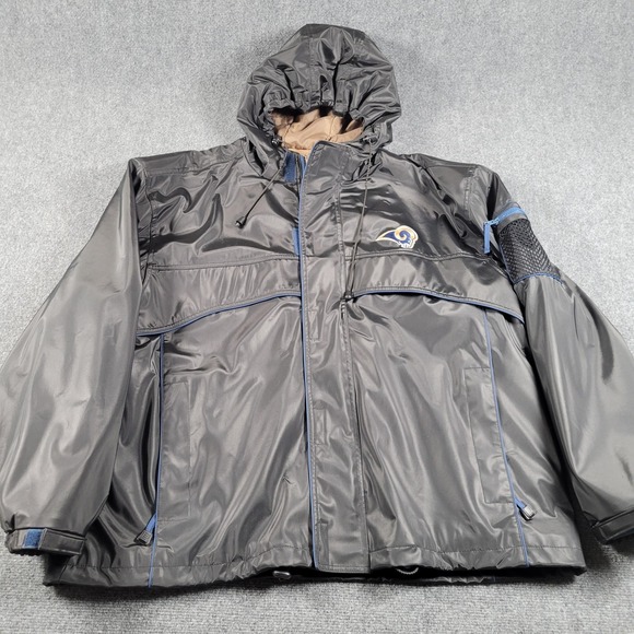 Other - Vintage St. Louis Rams Jacket Mens‎ 2XL NFL Football Fleece Lined Game Day 90s